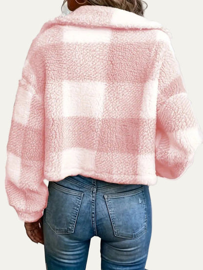 Soft Women's Crop Cardigan Jacket