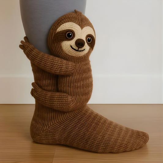 Comfy Fun Design Socks Slipper Shoes for Indoor Wear - OutfitLondon