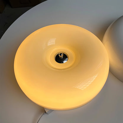 Soft White Glass Semi-Flush Ceiling Light Fixtures