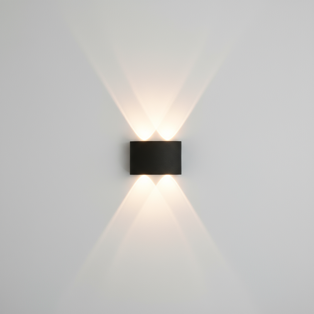 Contemporary Slim 2-Light LED Wall Fixture - OutfitLondon
