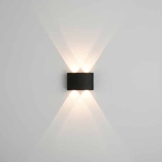 Contemporary Slim 2-Light LED Wall Fixture - OutfitLondon