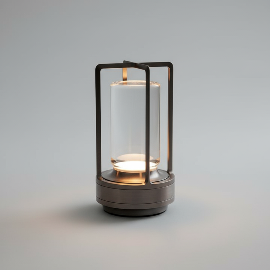 Slim Wireless LED Desk Lamp 1-Light Compact - OutfitLondon