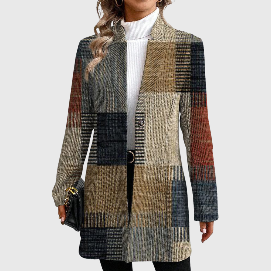 Chic Printed Women's Jacket - OutfitLondon