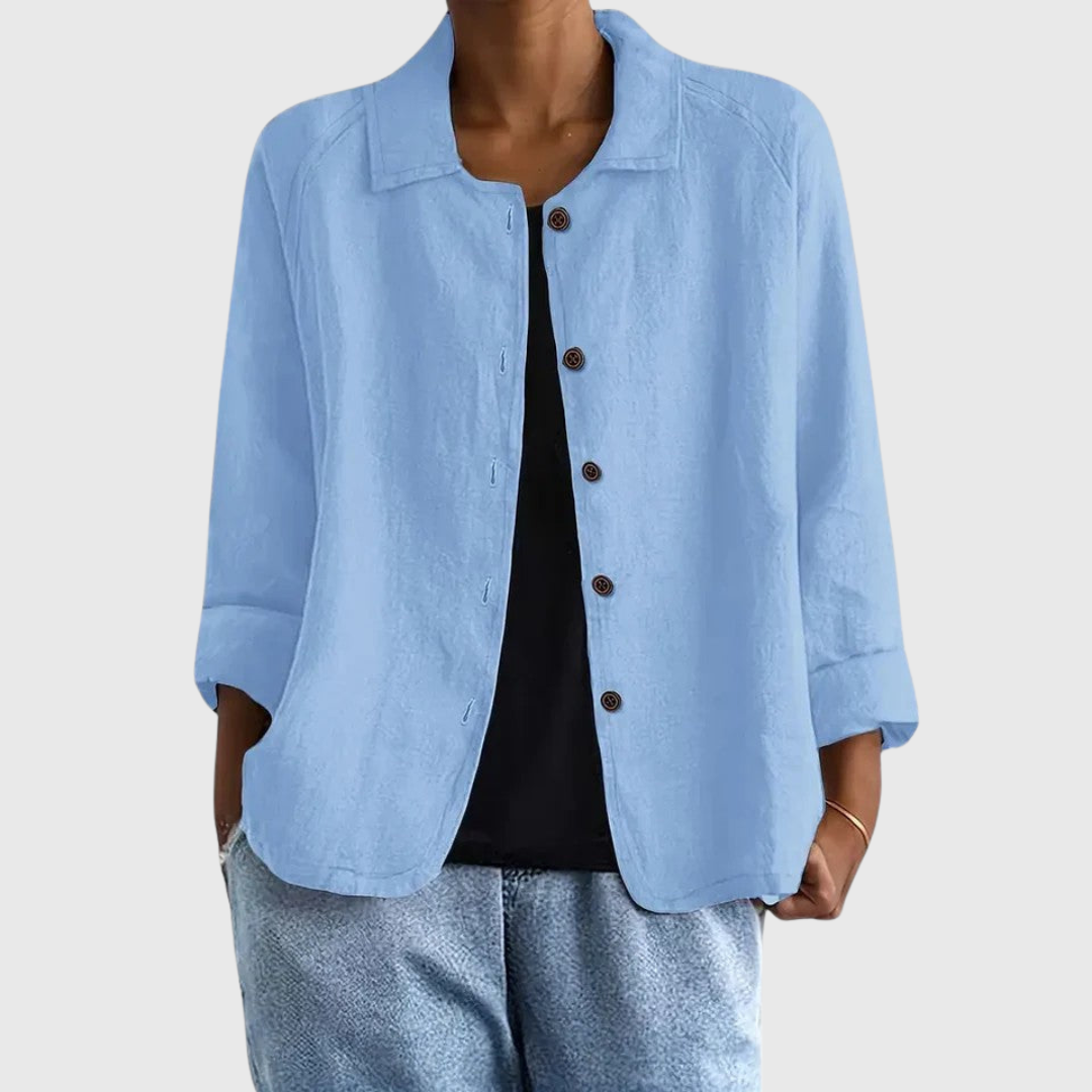 Casual Soft Women's Blouse - OutfitLondon