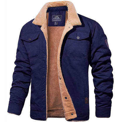Men's Sherpa Lined Winter Jacket
