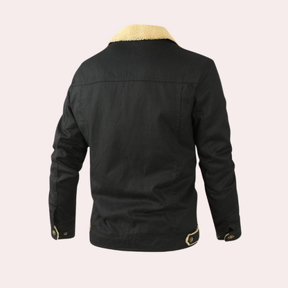 Men's Sherpa Lined Winter Jacket