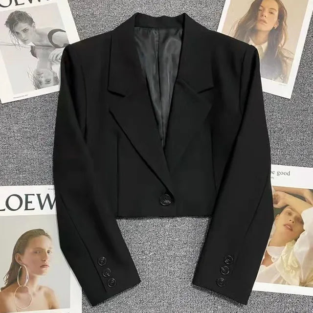 Relaxed Fit Open Front Women's Cardigan Jacket - OutfitLondon