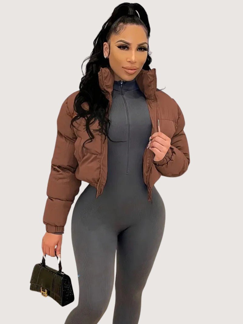 Warm Short Down Filled Women's Jacket