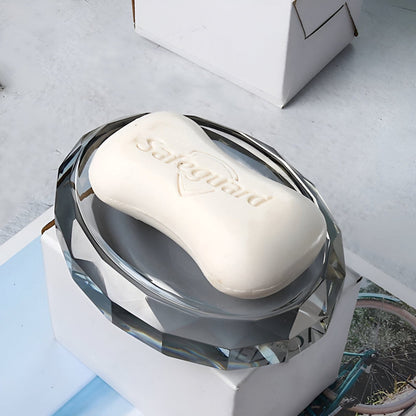 Elegant Transparent Bathroom Decor Set