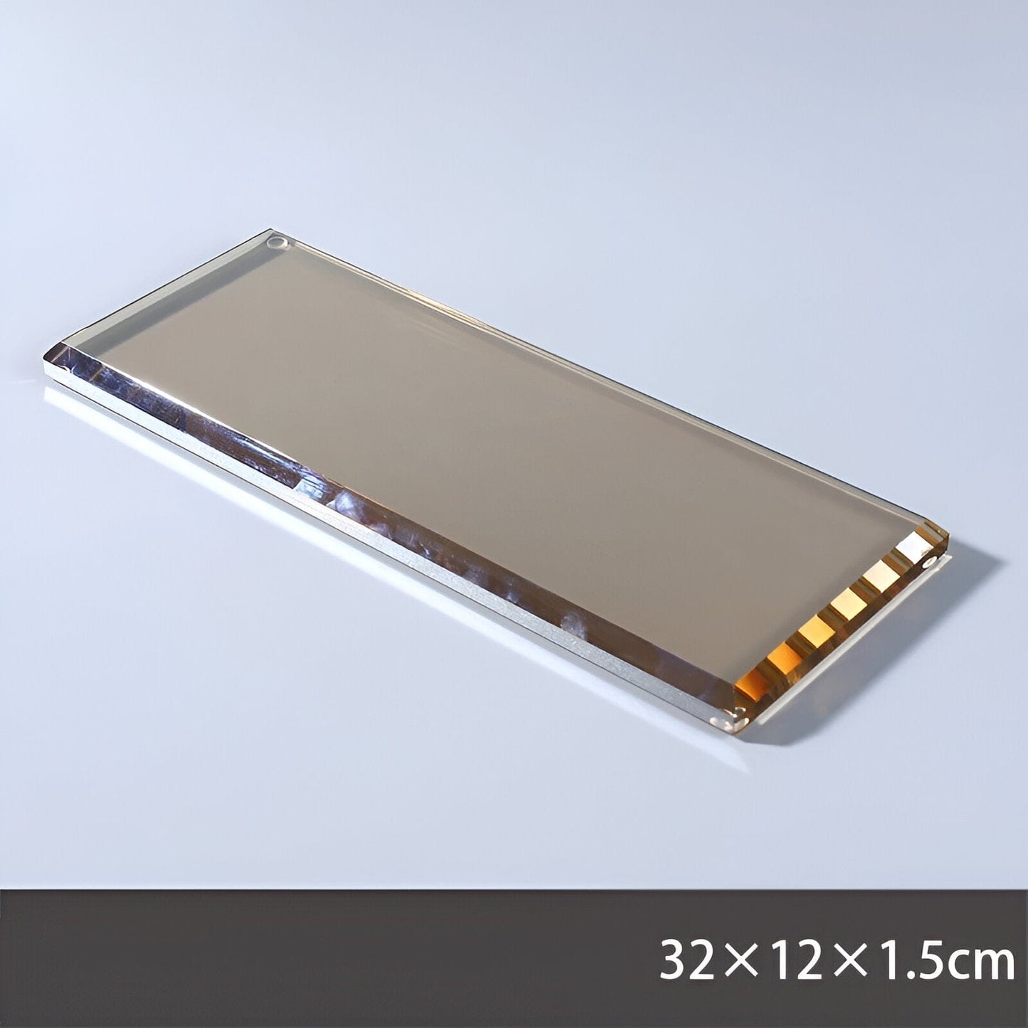 Elegant Transparent Bathroom Decor Set