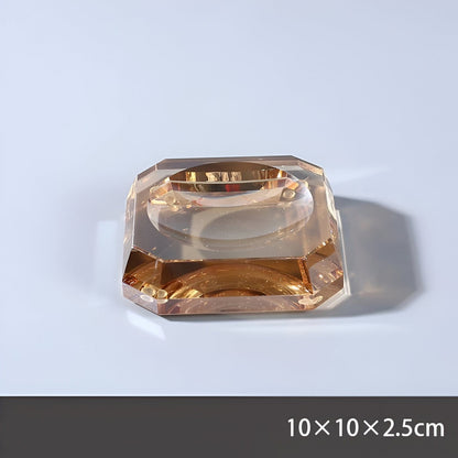 Elegant Transparent Bathroom Decor Set