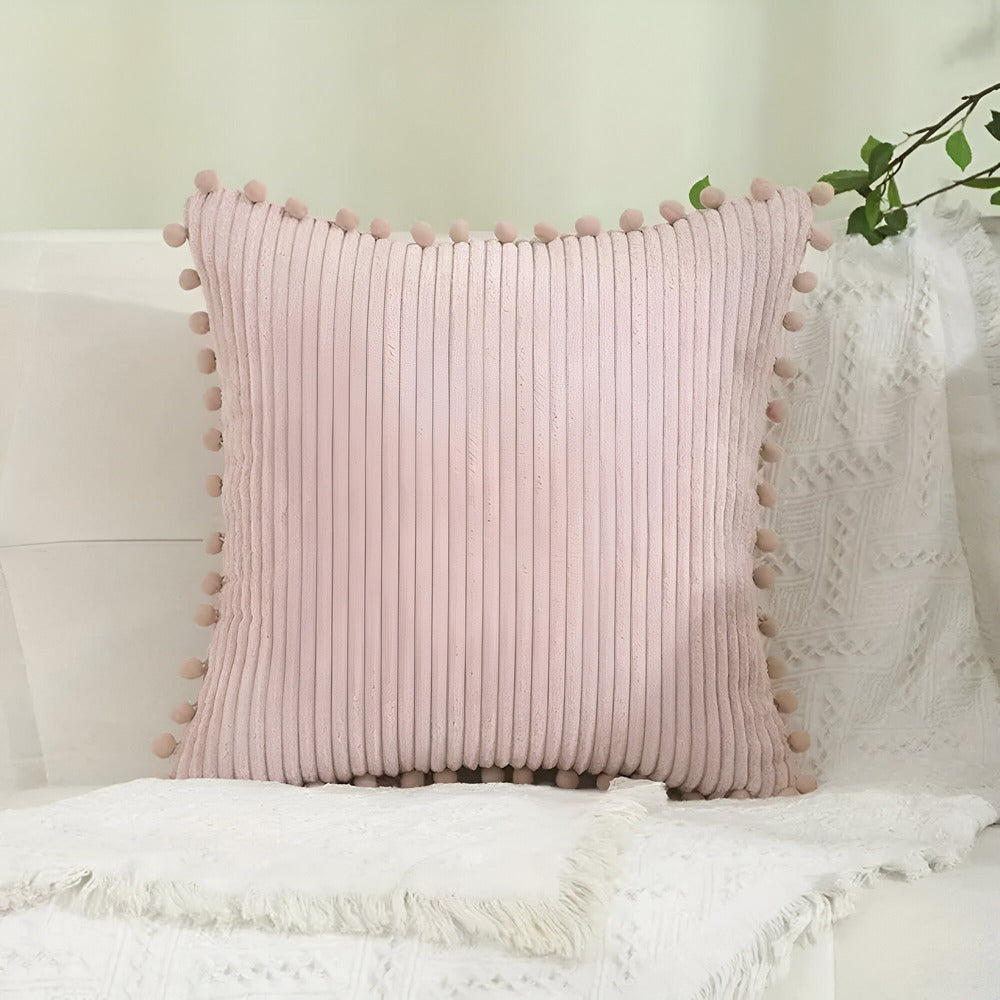 Vibrant Fringe Decorative Pillow Covers for Home - OutfitLondon
