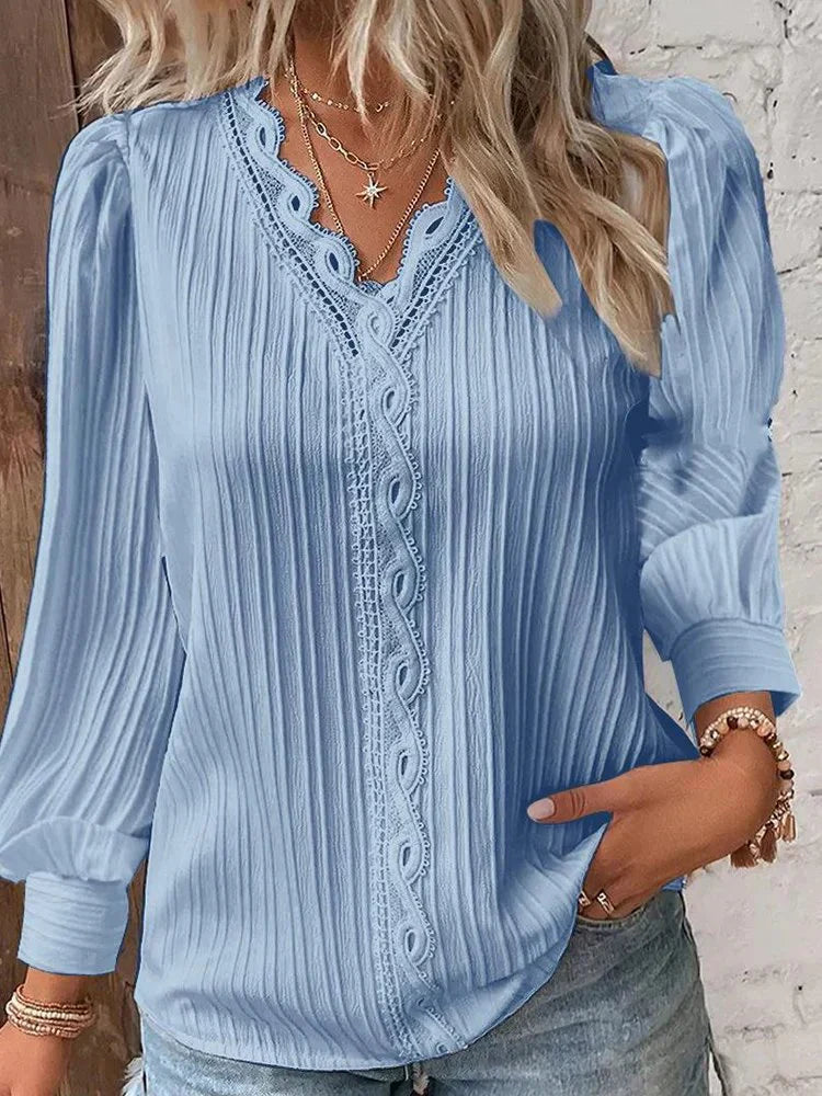Women's Chic Stylish Blouse with Classic Design