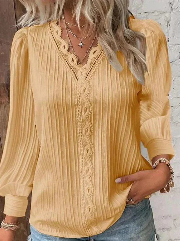 Women's Chic Stylish Blouse with Classic Design