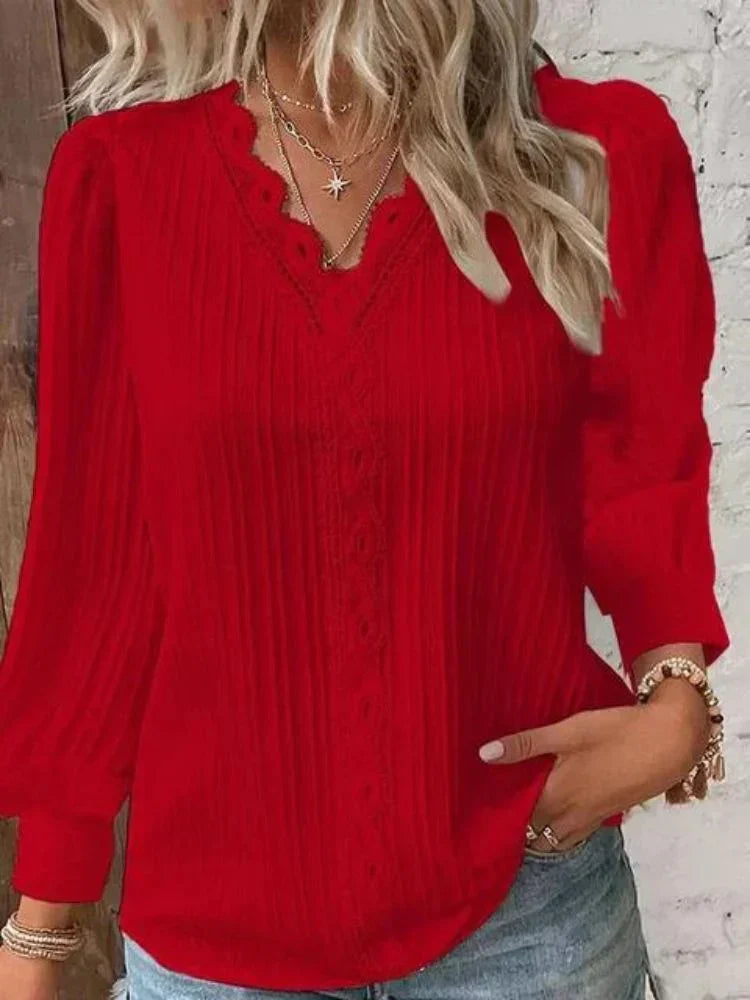 Women's Chic Stylish Blouse with Classic Design