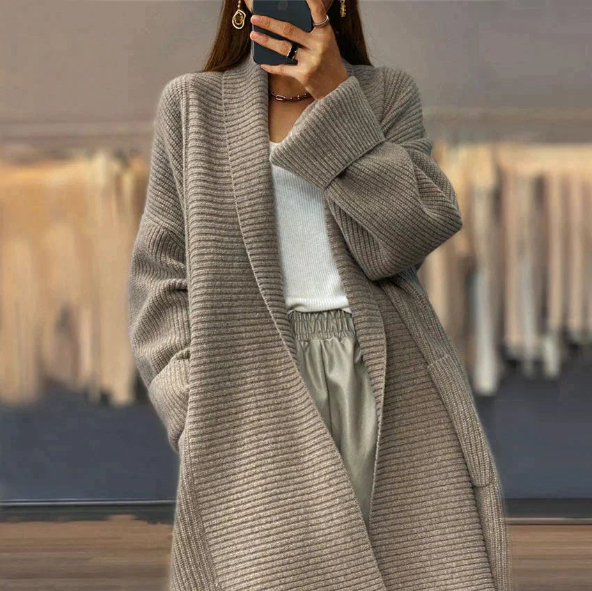Women's Cozy Sweater with Big Pockets