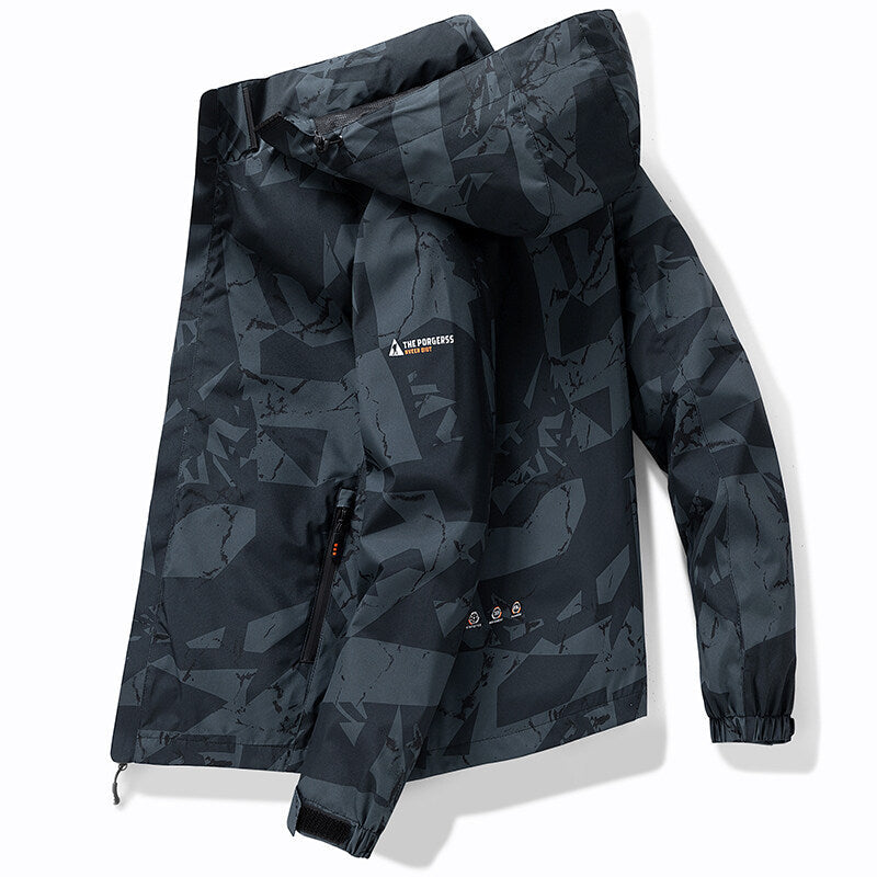 Warm Waterproof Hooded Snow Jacket