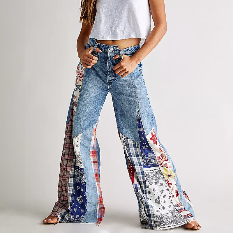 Women's Classic Straight Leg Jeans with Pockets - OutfitLondon