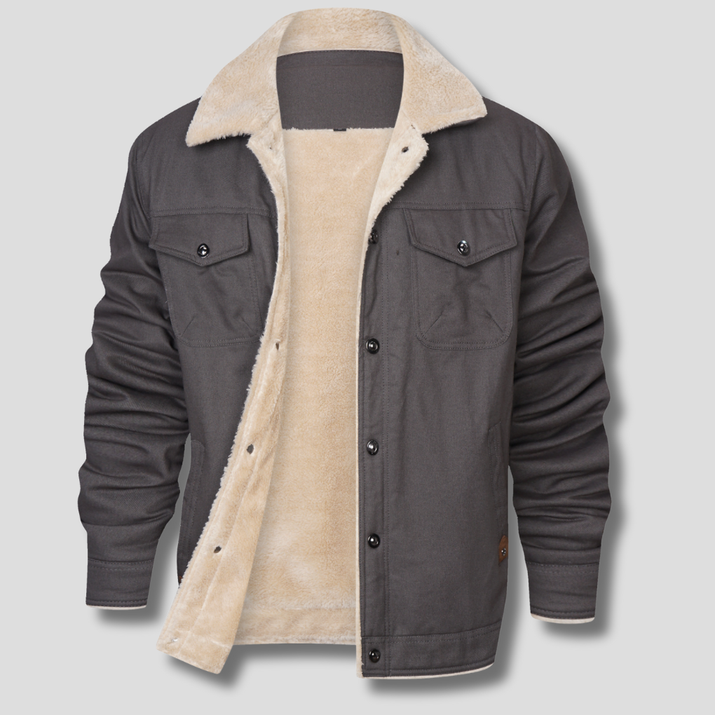 Classic Flight Leather Mens Jacket