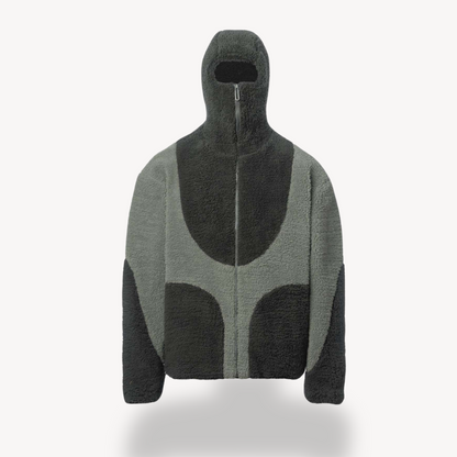 Warm Fleece Hooded Sherpa Jacket