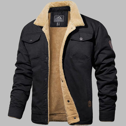 Classic Flight Leather Mens Jacket - OutfitLondon