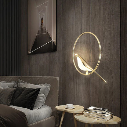 Modern Circular LED Hanging Light Fixture - OutfitLondon
