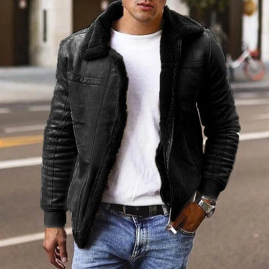 Warm Quilted Parka Coat for Men - OutfitLondon