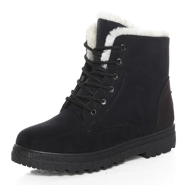 Cozy Soft Insulated Snow Boots for Women - OutfitLondon