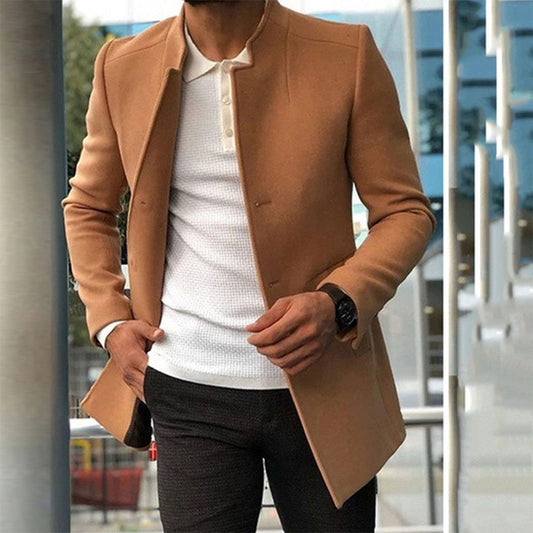 Warm Mens Parka Coat with Classic Fit - OutfitLondon