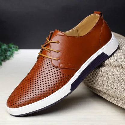 Comfortable Work Shoes with Mesh Design for Men - OutfitLondon