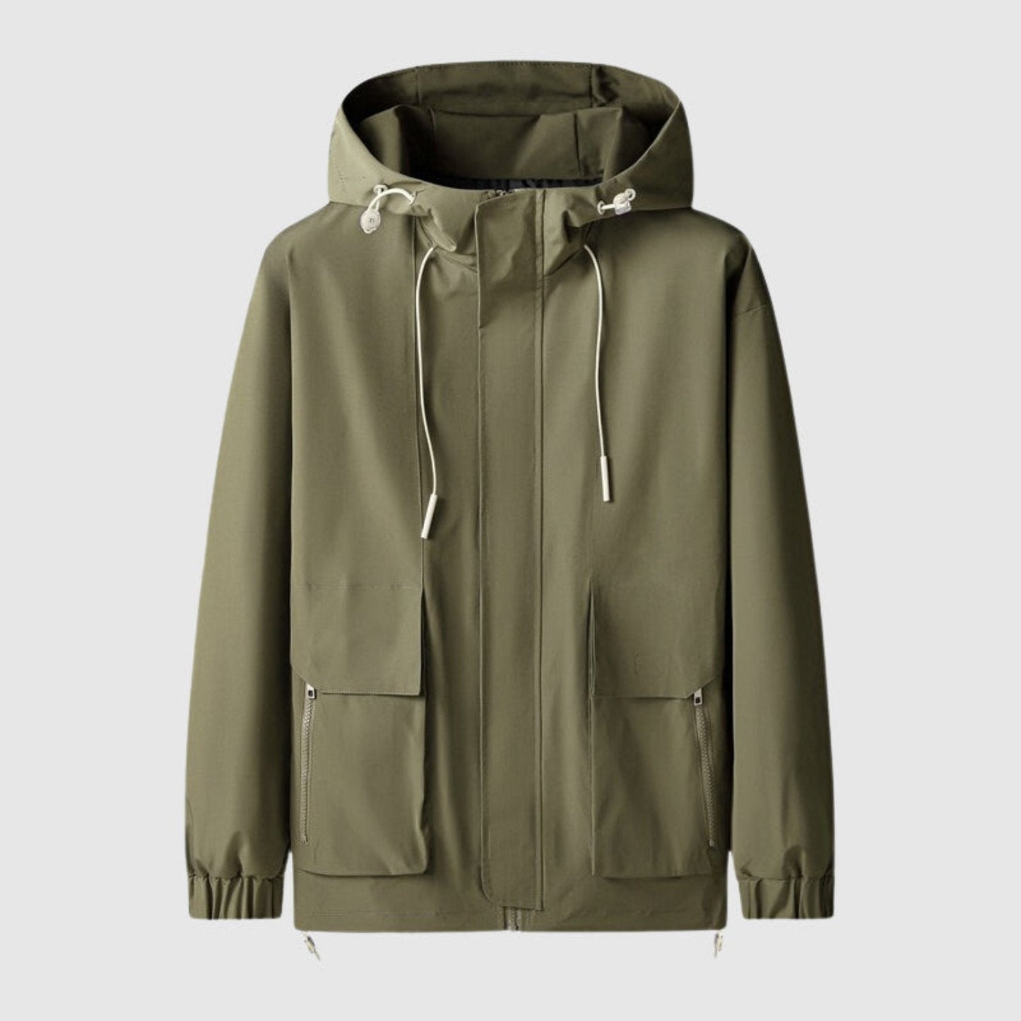 Stylish Mens Parka Coat - Fitted Classic Style