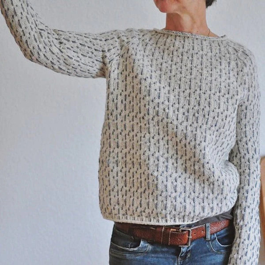 Women's Casual Knit Sweater Boat Neck