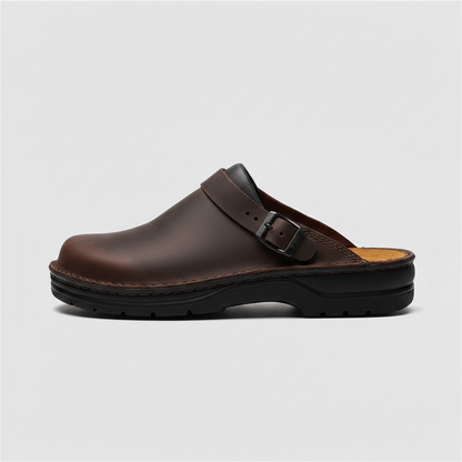 Comfortable Buckle Strap Closed Toe Summer Shoes
