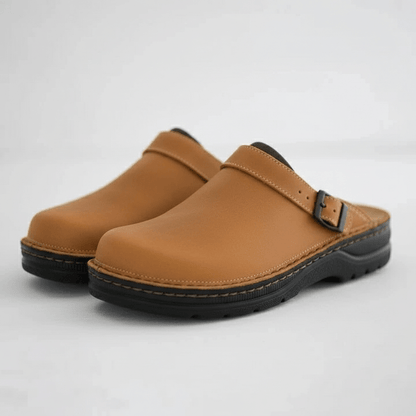 Comfortable Buckle Strap Closed Toe Summer Shoes