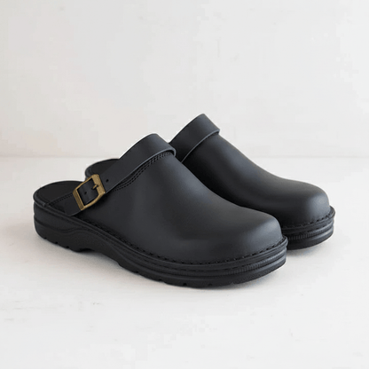 Comfortable Buckle Strap Closed Toe Summer Shoes