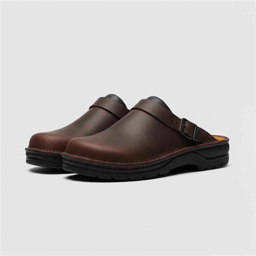 Comfortable Buckle Strap Closed Toe Summer Shoes