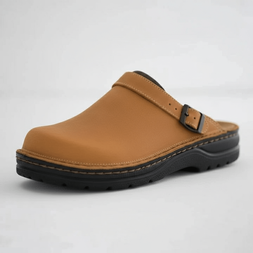 Comfortable Buckle Strap Closed Toe Summer Shoes