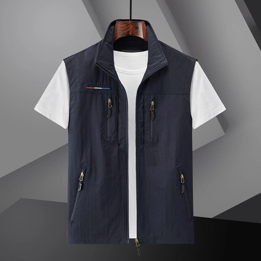 Practical Summer Travel Mens Fishing Vest - OutfitLondon