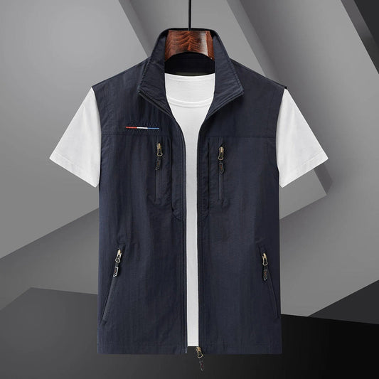 Practical Summer Travel Mens Fishing Vest - OutfitLondon