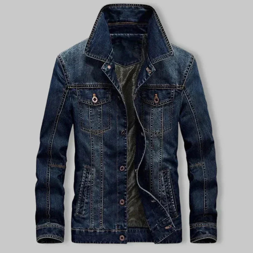 Men's Traditional Leather Jacket - OutfitLondon