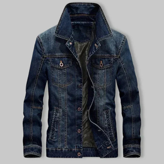 Men's Traditional Leather Jacket - OutfitLondon