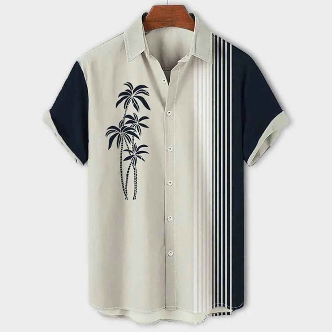 Colorful Hawaiian Style Mens Polo Shirt