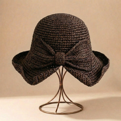 Natural Fiber Summer Sun Hat | Lightweight Beach Hat