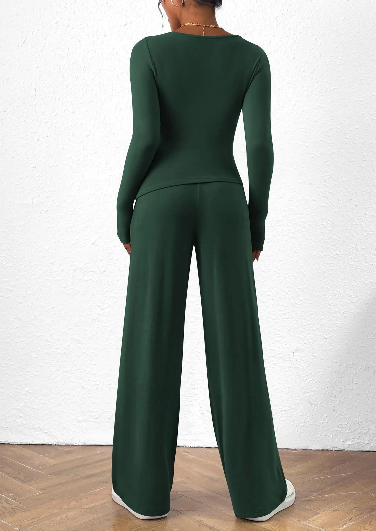 Comfy Tee and Loose Fit Pants Outfit Set