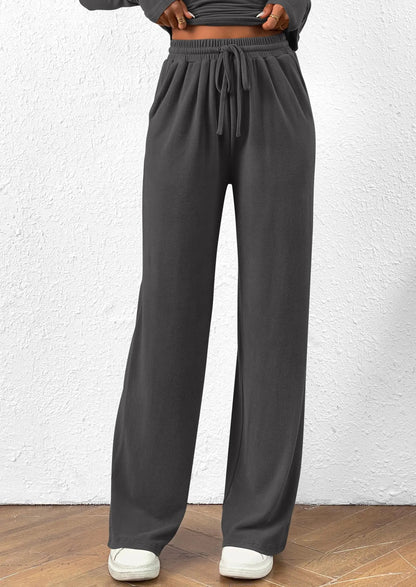 Comfy Tee and Loose Fit Pants Outfit Set