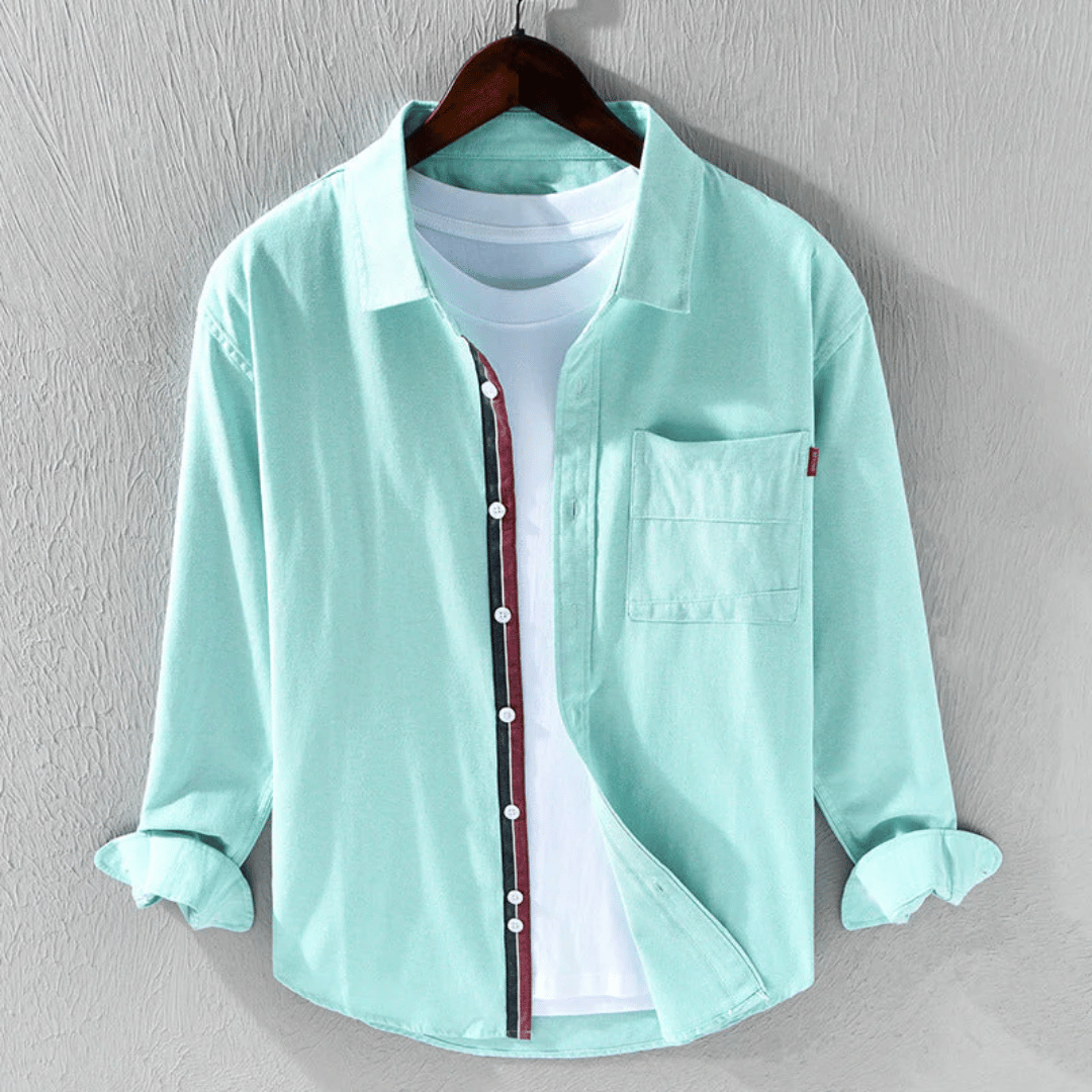 Darren Shirt | Men's Casual Button-Up Long Sleeve Shirt