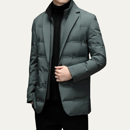 Men's Slim Fit Insulated Puffer Coat Jacket