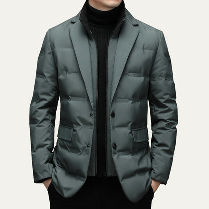 Men's Slim Fit Insulated Puffer Coat Jacket