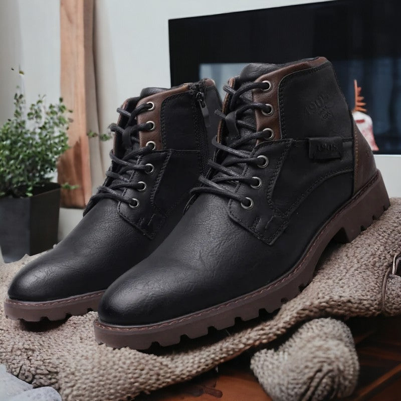 Waterproof Hiking Boots for Men with Grip Soles - OutfitLondon