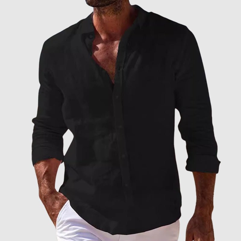 Lightweight Men's Linen Cotton Shirt